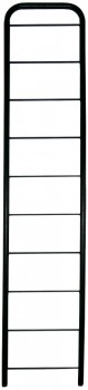 IKEA Niklas Seitenteil 202cm x 40cm in schwarz IKEA Niklas Seitenteil 202cm x 40cm in schwarz