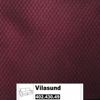 IKEA Vilasund 3er Bettsofa Dansbo rotlila 402.430.49