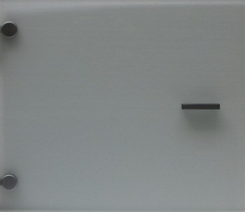 IKEA Eksjö, Glastür, Milchglas Inkl. Griff, Schrauben & Scharniere 45,8x39,5cm