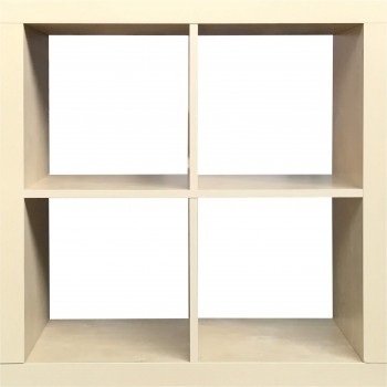 IKEA EXPEDIT Regal 2x2 79x79x39cm Birkennachbildung