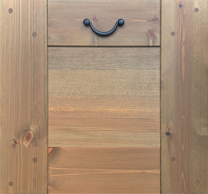 IKEA Effektiv Front f. Mappenrahmen 40x38cm in ANTIKBEIZE inkl. Griff 000.723.70