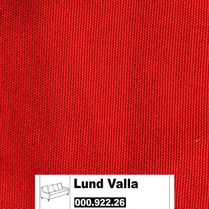IKEA Lund Valla, Bezug für 3er & Kissen in rot 000.922.26