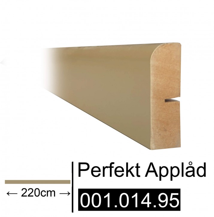 IKEA Perfekt Appläd Dekorleiste 220x6 cm in beige 001.014.95