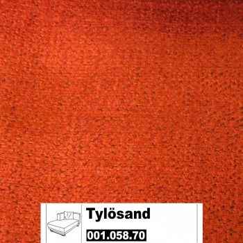 IKEA Tylösand Bezug für die Recamiere links in Everöd orange 001.058.70