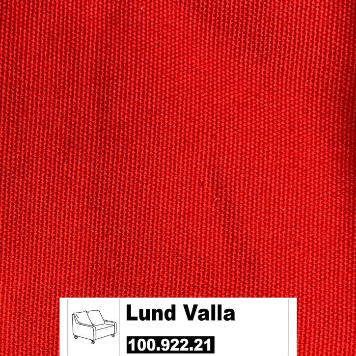 IKEA Lund Valla Bezug für Sessel in rot 100.922.21