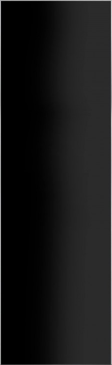 IKEA Rubrik Vitrinentür Küchenfront 60x195cm schwarz  Rauchglas 101.045.06