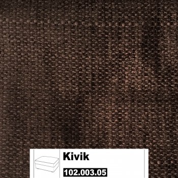 IKEA Kivik Bezug für Hocker in Tullinge dunkelbraun 102.003.05