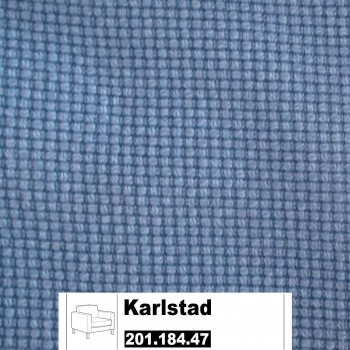 IKEA Karlstad Bezug für Sessel Groß in Korndal blau 201.184.47 IKEA Karlstad Bezug für Sessel Groß in Korndal blau 201.184.47