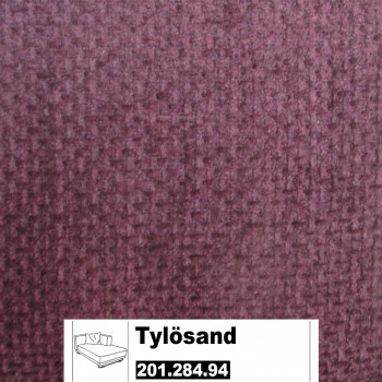 IKEA Tylösand Bezug für die Recamiere rechts in Rephult purpur  201.284.94