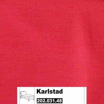 IKEA Karlstad Bezug für Anbaurecamiere in Sivik rosarot 202.031.48 IKEA Karlstad Bezug für Anbaurecamiere in Sivik rosarot 202.031.48