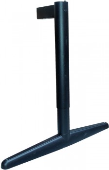 IKEA Effektiv - T Tischbein breiter Fuss schwarz höhenverstellbar