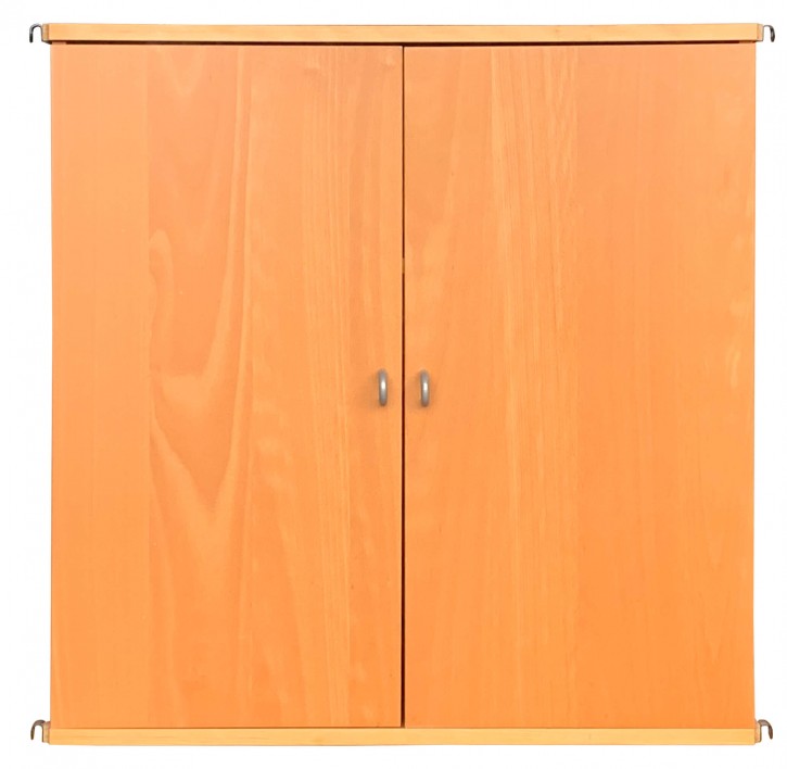 IKEA Niklas Schrank 2 Türen Buche inkl. 1x Regalboden 82x39x82cm