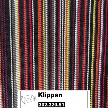 IKEA Klippan Bezug für 2er Sofa in Kulladal bunt 302.320.51 IKEA Klippan Bezug für 2er Sofa in Kulladal bunt 302.320.51