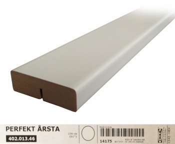IKEA Ärsta Dekorleiste 220x6 weiß 402.013.46