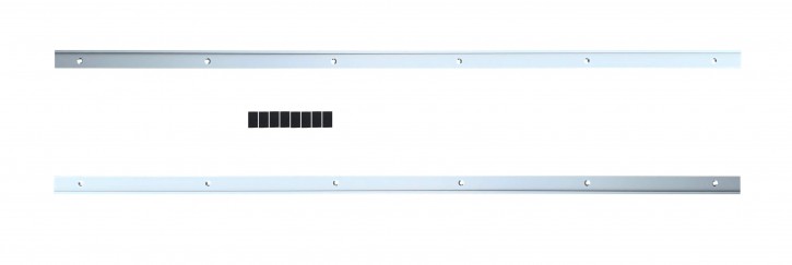 IKEA Fastbo Aluminium Aufhängeleiste für wandpanele 120cm 501.518.74