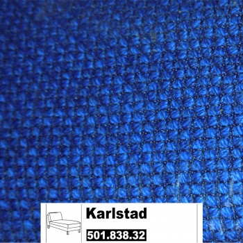 IKEA Karlstad Bezug für Recamiere (Freistehend) in Korndal mittelblau 501.838.32