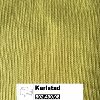 IKEA Karlstad Bezug für Sessel in Sivik gelbgrün 502.490.98 IKEA Karlstad Bezug für Sessel in Sivik gelbgrün 502.490.98