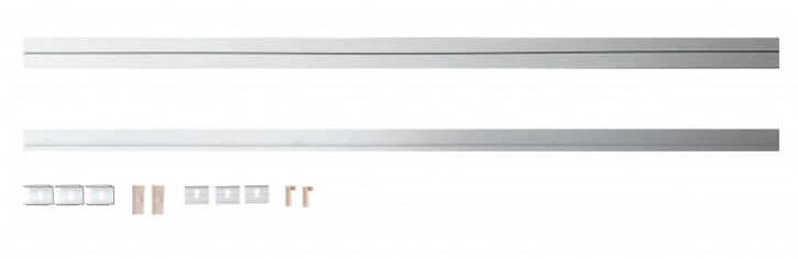 IKEA Imperativ Aluminium Anhängeleiste für Wandpanele 120cm 600.625.75