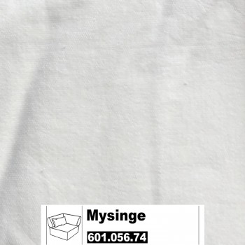 IKEA Mysinge Bezug für das Eckelement in Genarp weiß 601.056.74 IKEA Mysinge Bezug für das Eckelement in Genarp weiß 601.056.74