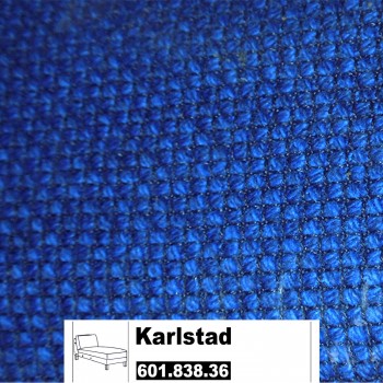 IKEA Karlstad Bezug für Recamiere (Anbau) in Korndal mittelblau 601.838.36