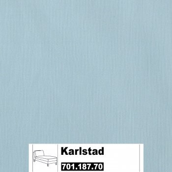 IKEA Karlstad Bezug für Recamiere (Freistehend) in Sivik hellblau 701.187.70