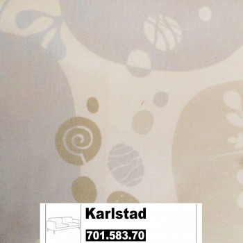 IKEA Karlstad Bezug für 3er Bettsofa in Grönvik bunt 701.583.70 IKEA Karlstad Bezug für 3er Bettsofa in Grönvik bunt 701.583.70