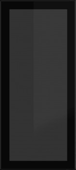 IKEA Rubrik Vitrinentür Küchenfront 40x92cm schwarz Rauchglas 702.604.76 IKEA Rubrik Vitrinentür Küchenfront 40x92cm schwarz Rauchglas 702.604.76