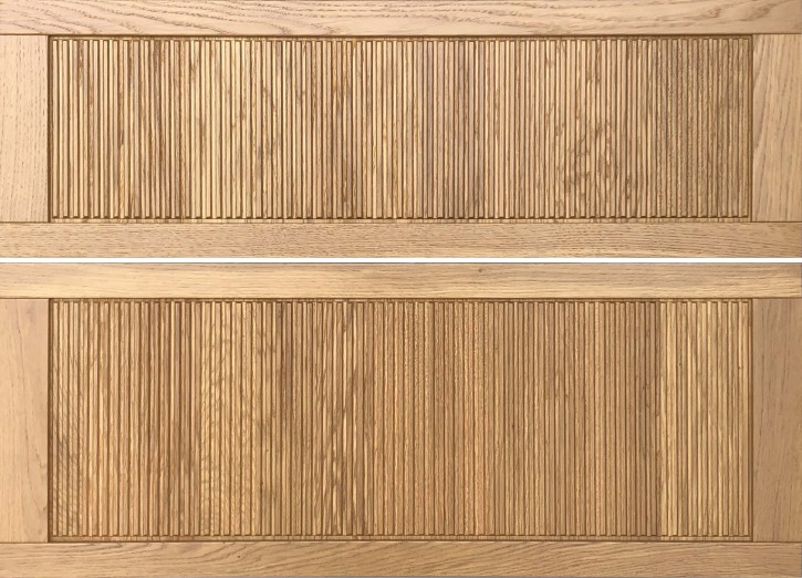 IKEA Ulriksdal Schubladenfronten 2er 80x57cm Massive Eiche 800.721.25