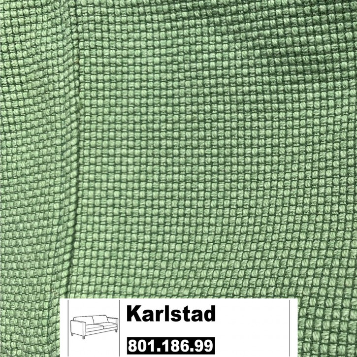 IKEA Karlstad Bezug für 3er Sofa in Korndal grün 801.186.99 IKEA Karlstad Bezug für 3er Sofa in Korndal grün 801.186.99