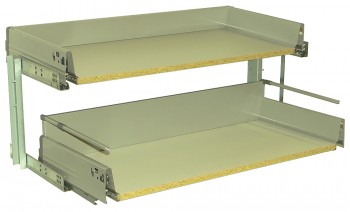 IKEA Effektiv 2er Schubladenset / Auszüge 801.383.53