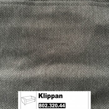 IKEA Klippan Bezug für 2er Sofa in Dansbo dunkelgrau 802.320.44 IKEA Klippan Bezug für 2er Sofa in Dansbo dunkelgrau 802.320.44