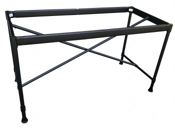 IKEA KARPALUND Tischgestell schwarz 130x63x71cm