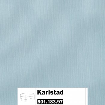 IKEA Karlstad Bezug für Hocker in Sivik hellblau 901.183.97 IKEA Karlstad Bezug für Hocker in Sivik hellblau 901.183.97