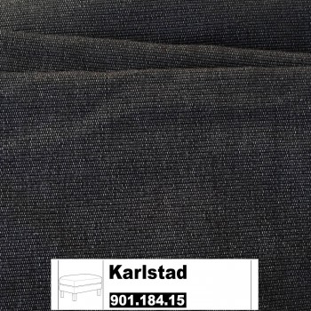 IKEA Karlstad Bezug für Hocker in Sivik dunkelgrau 901.184.15 IKEA Karlstad Bezug für Hocker in Sivik dunkelgrau 901.184.15