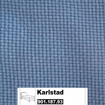IKEA Karlstad Bezug für Anbau Recamiere in Korndal blau 901.187.93 IKEA Karlstad Bezug für Anbau Recamiere in Korndal blau 901.187.93