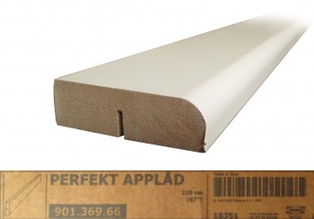 IKEA Applåd Dekorleiste 220x6 weiß 901.369.66 IKEA Applåd Dekorleiste 220x6 weiß 901.369.66