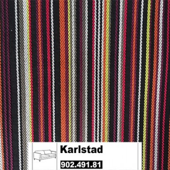IKEA Karlstad Bezug für 3er Sofa in Kulladal bunt 902.491.81 IKEA Karlstad Bezug für 3er Sofa in Kulladal bunt 902.491.81