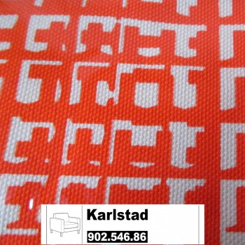 IKEA Karlstad Bezug für Sessel in Husie orange 902.546.86