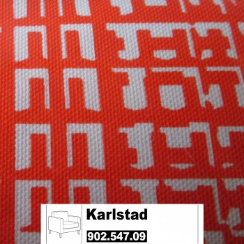 IKEA Karlstad Bezug für Sessel (Groß) in Husie orange 902.547.09 IKEA Karlstad Bezug für Sessel (Groß) in Husie orange 902.547.09